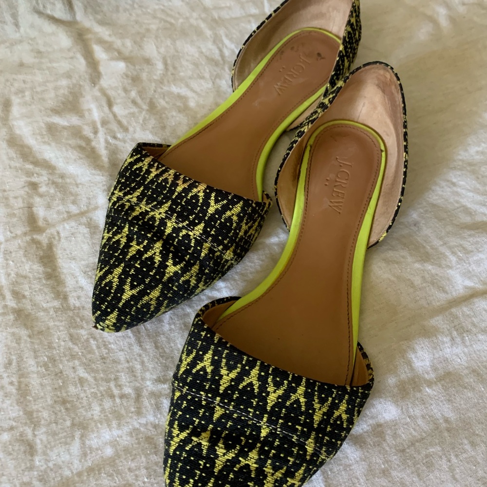 J.Crew pointy toe flats